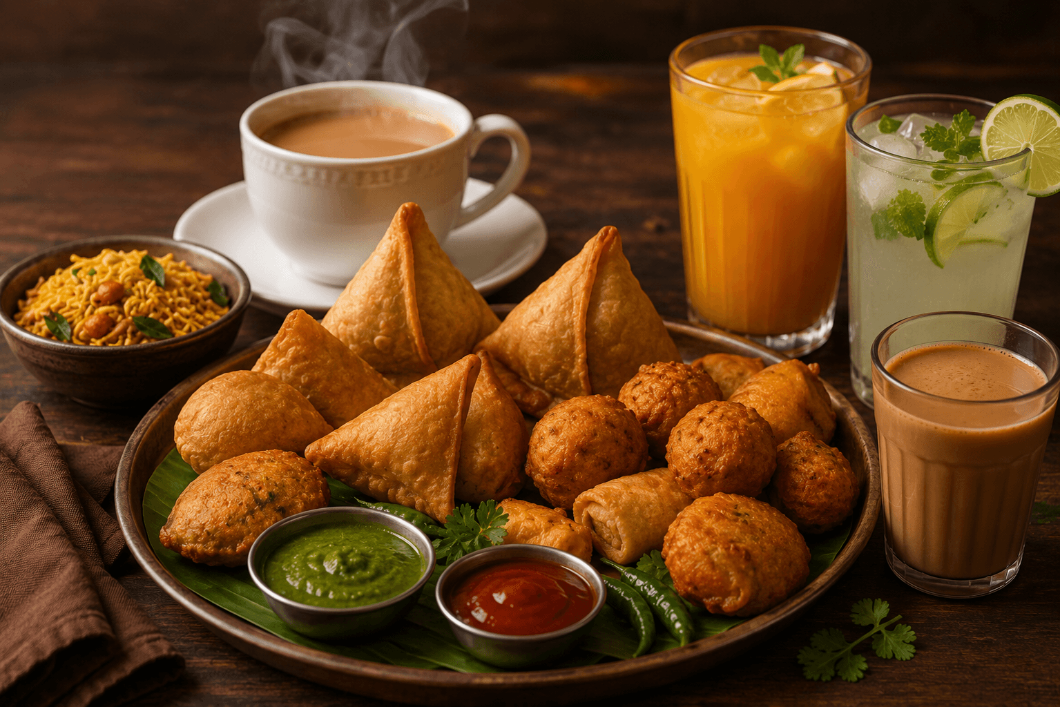 Snacks & Beverages